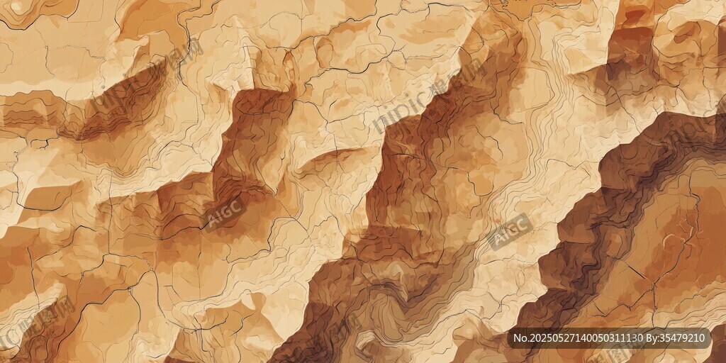山川地貌纹理图