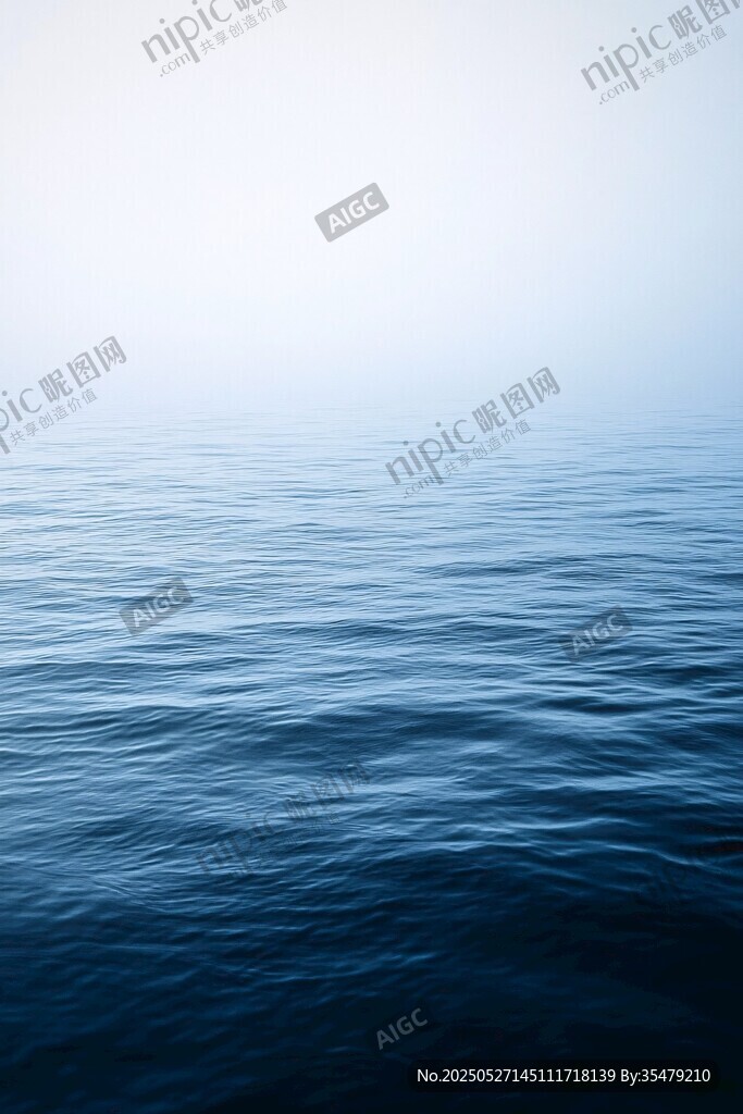 平静海面 广阔海洋景象