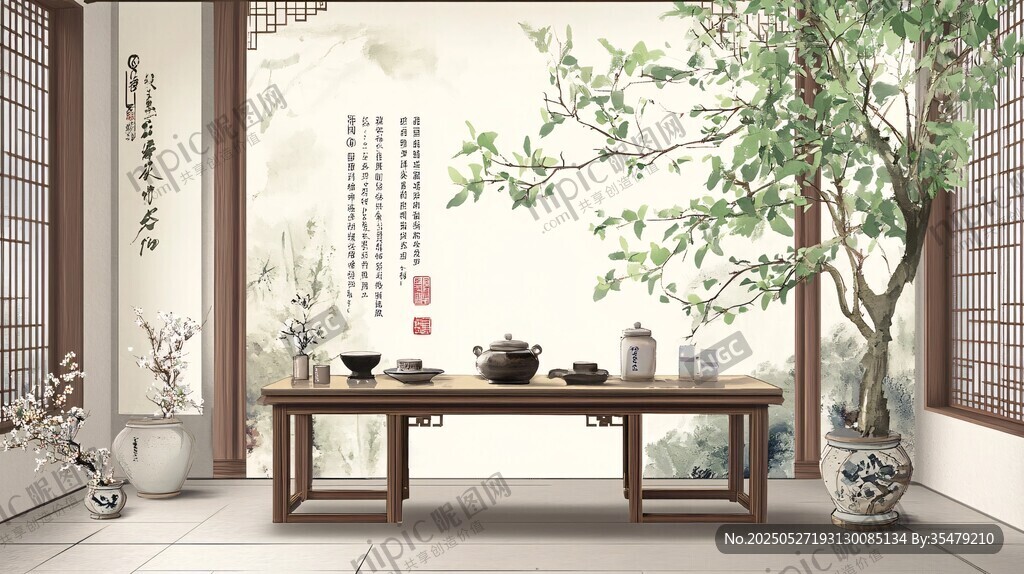 中式雅致茶室 尽显古韵