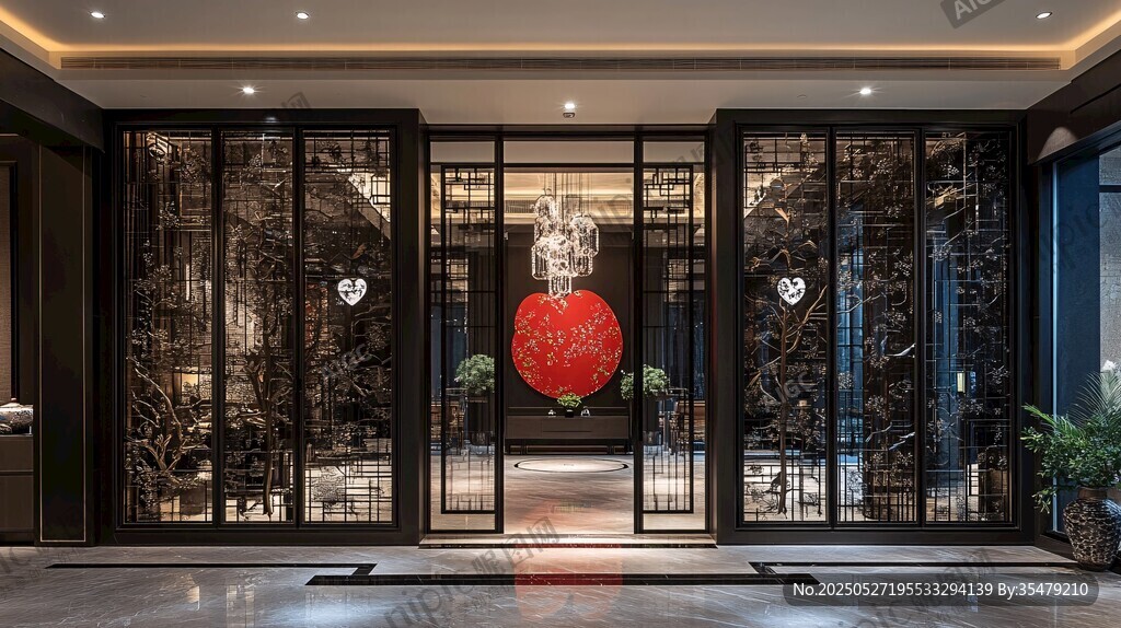中式奢华大门设计展示
