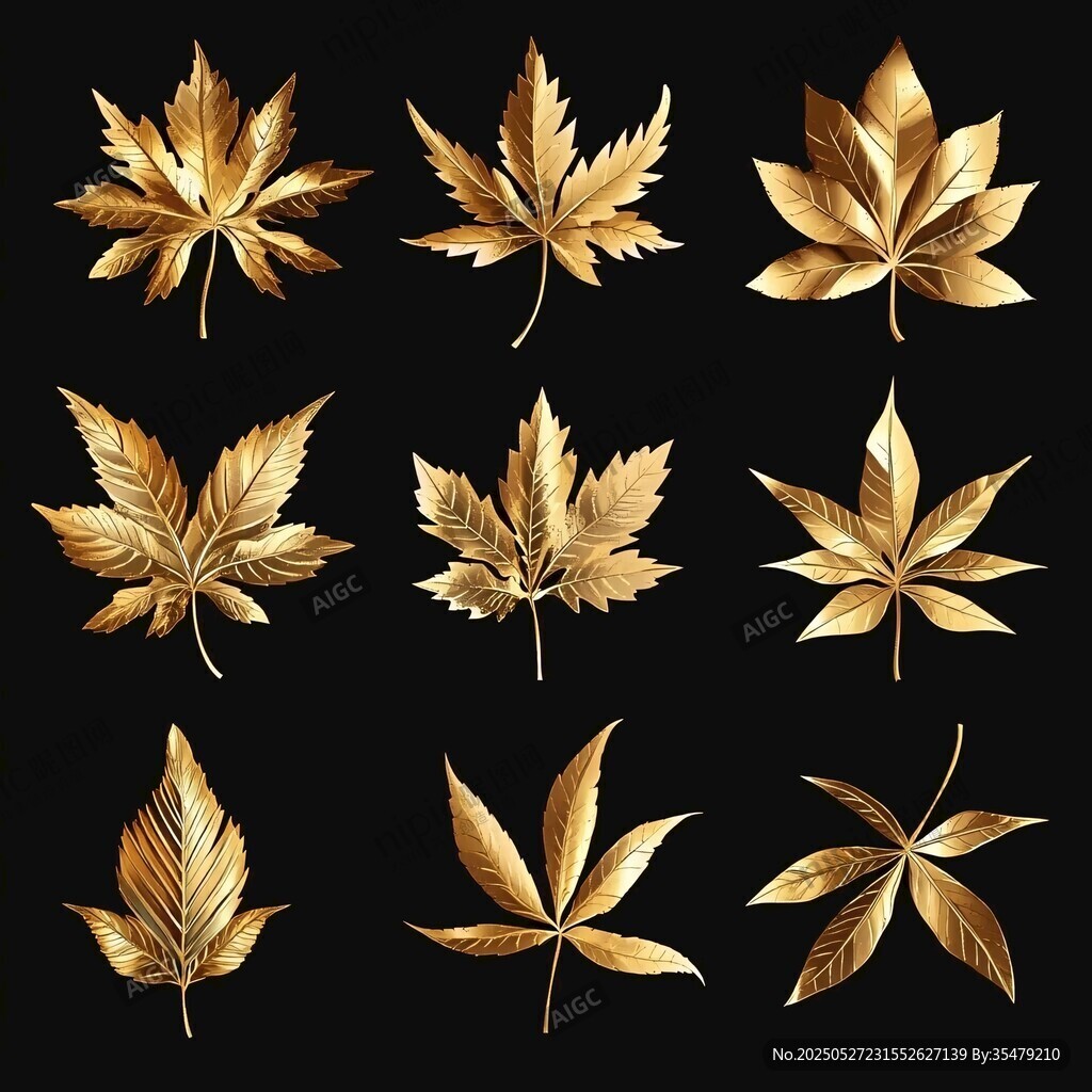 金色秋叶集合
