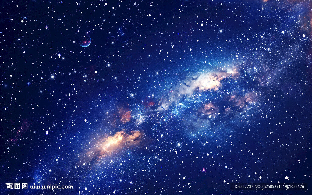 璀璨星空背景