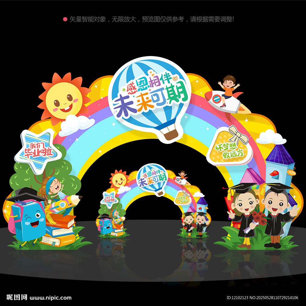 毕业门头