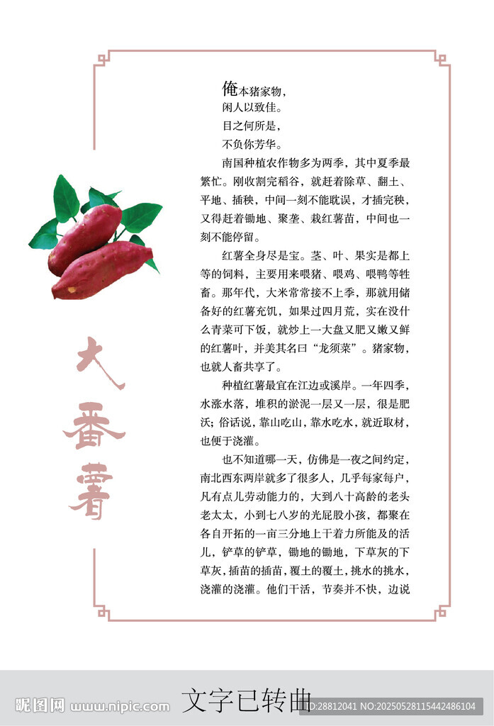 散文介绍