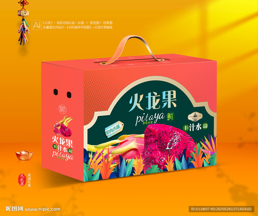 火龙果包装 水果礼盒
