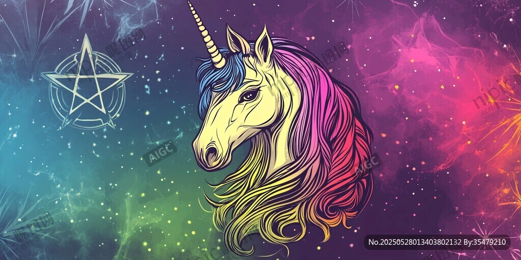 梦幻独角兽与星芒魔法世界