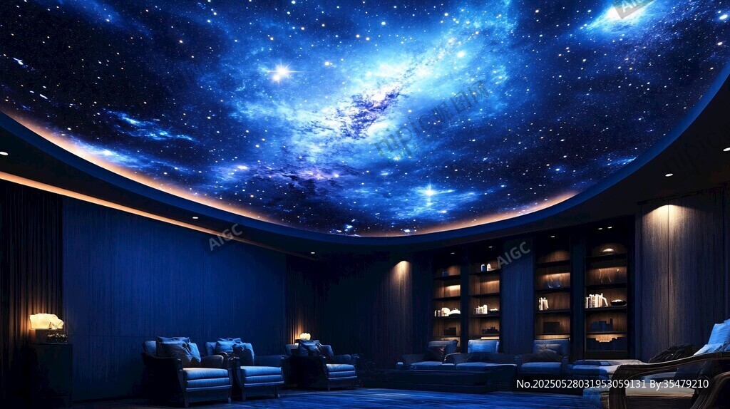 星空主题豪华影音室