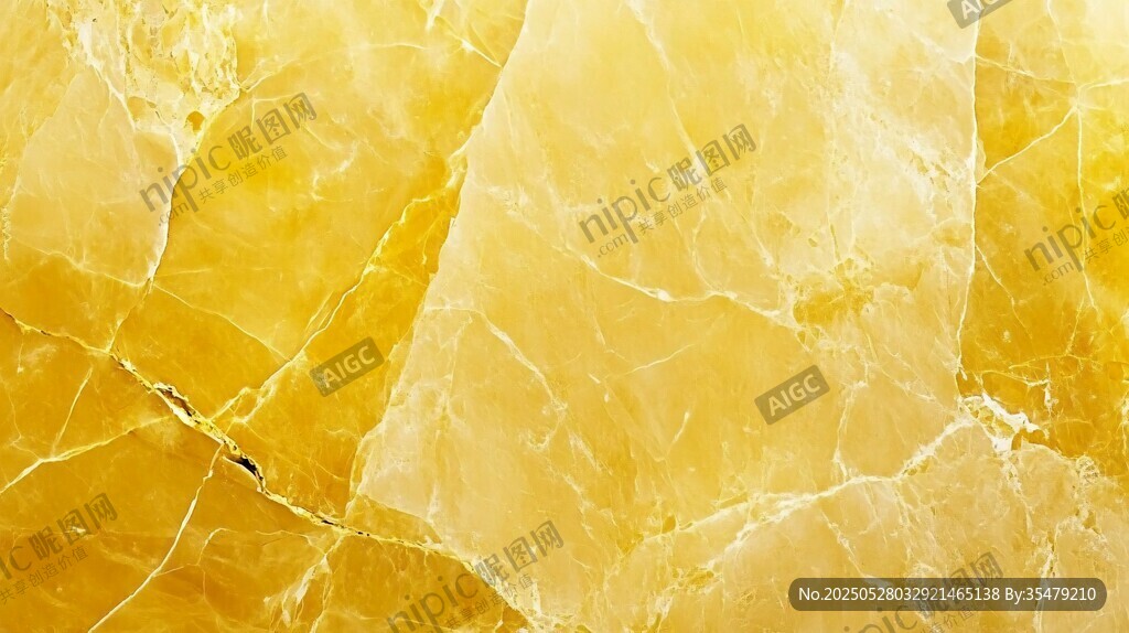 金黄大理石纹理精美画面