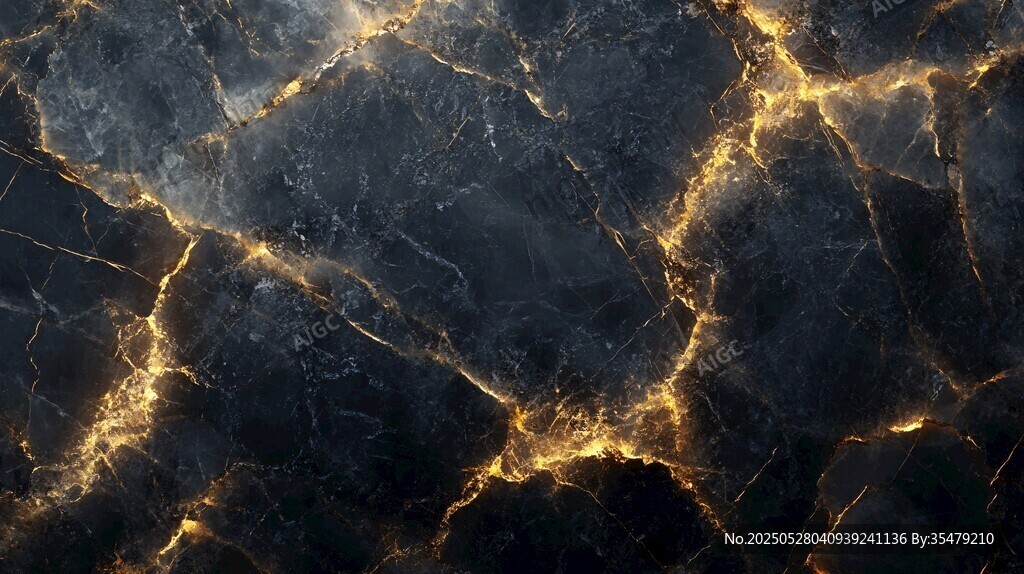 黑金大理石纹理背景图