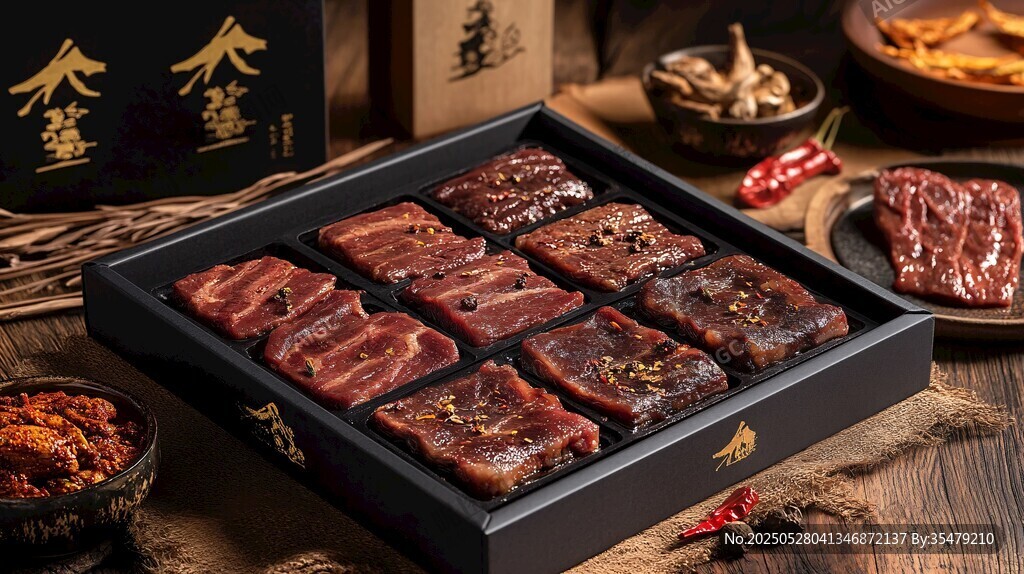 精致牛肉拼盘 美味诱人