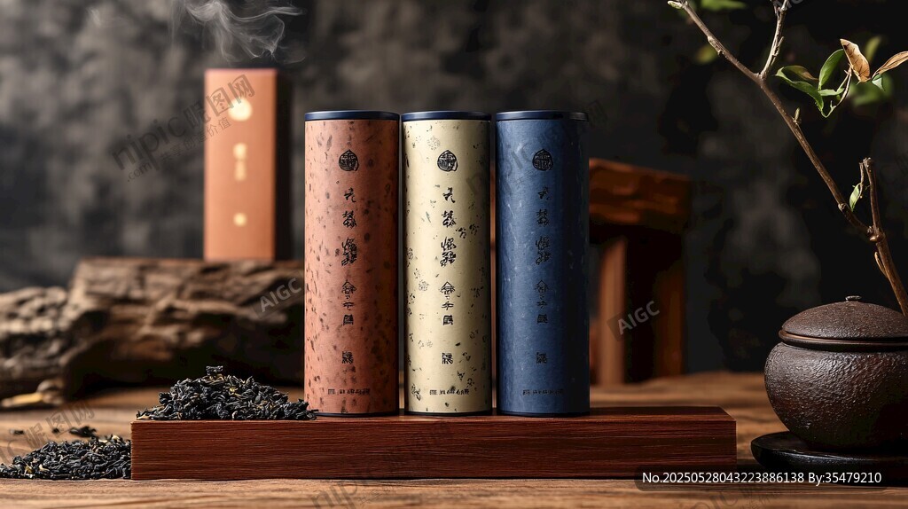 古风茶叶罐 尽显中式韵味