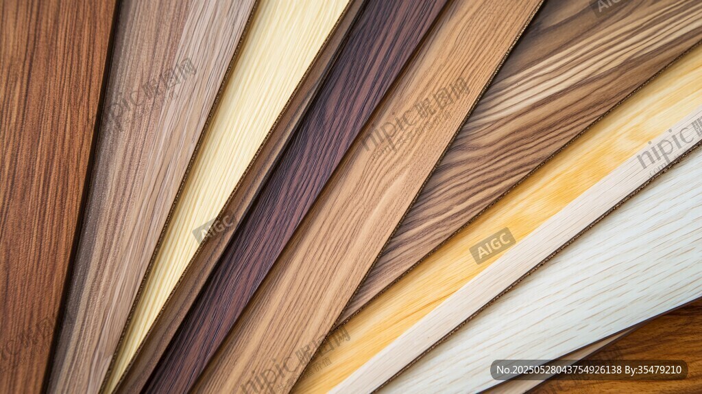 多样木纹板材展示