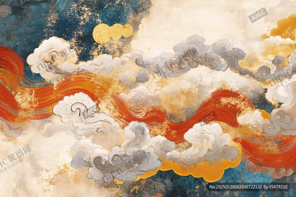 梦幻国风云海画卷