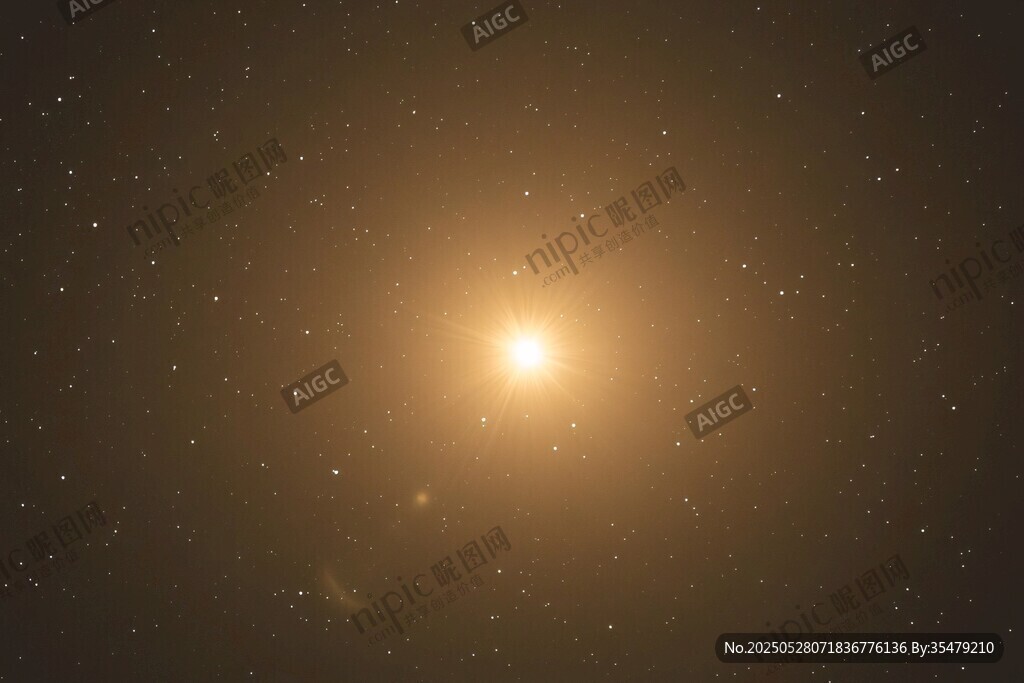 闪耀于夜空的璀璨恒星