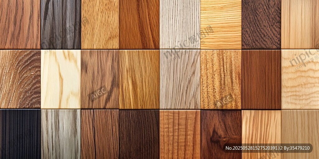 多样木材纹理展示