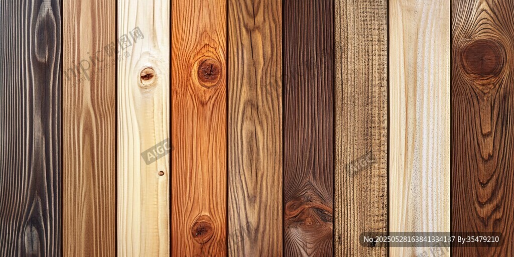 多样木材纹理展示