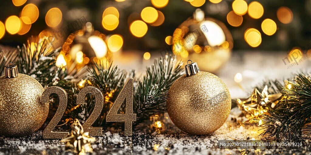 2024新年圣诞装饰小景