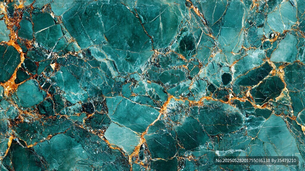 祖母绿纹理大理石绝美画面