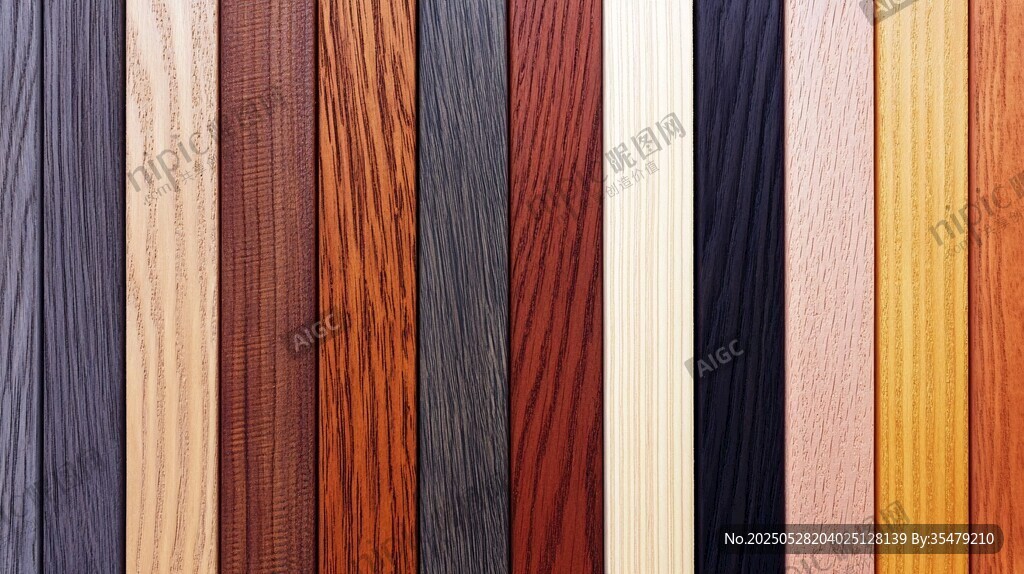 多样木纹板材展示
