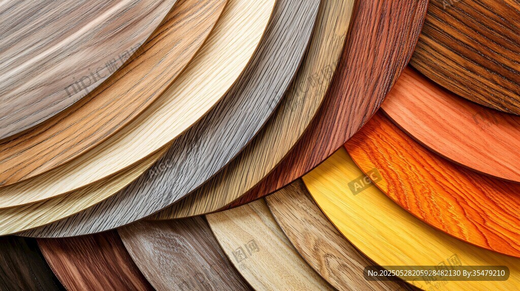 多样木纹板材展示