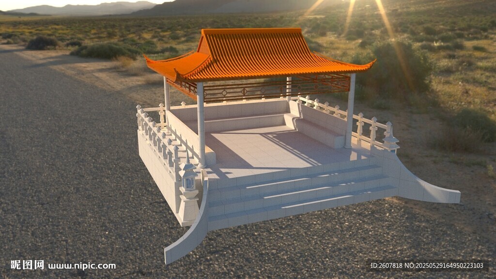 古建筑模型