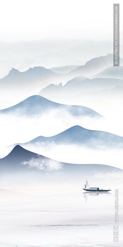意境 现代中式玄关 TIF分层