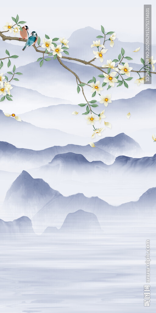 中式 意境现代玄关 TIF分层
