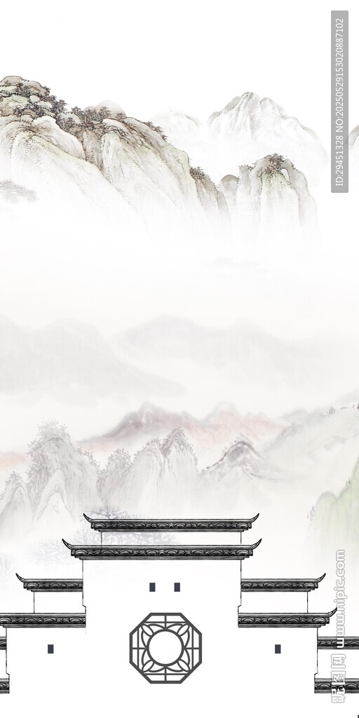 奢雅 意境现代玄关 TIF分层