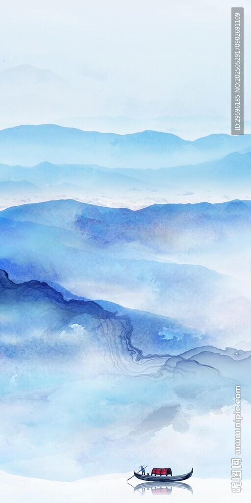 爆款 意境玄关新画 TIF分层