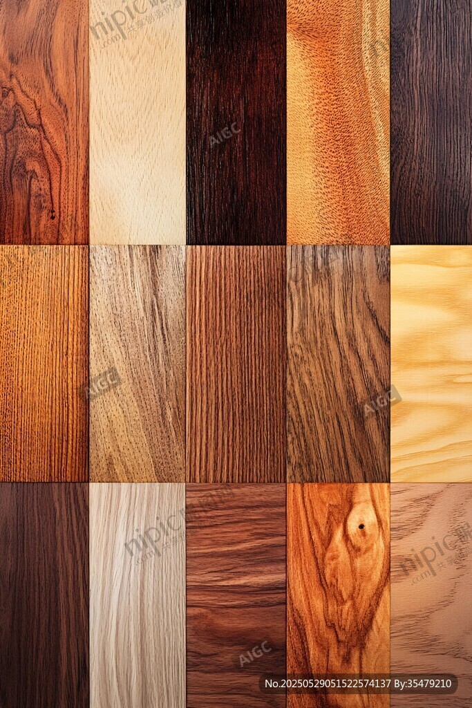 多样木纹展示