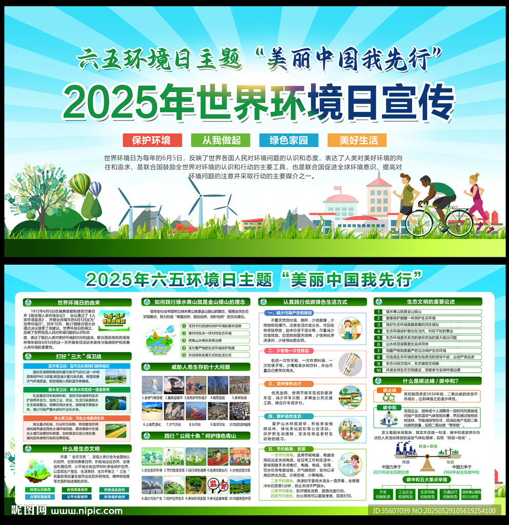 2025年世界环境日海报