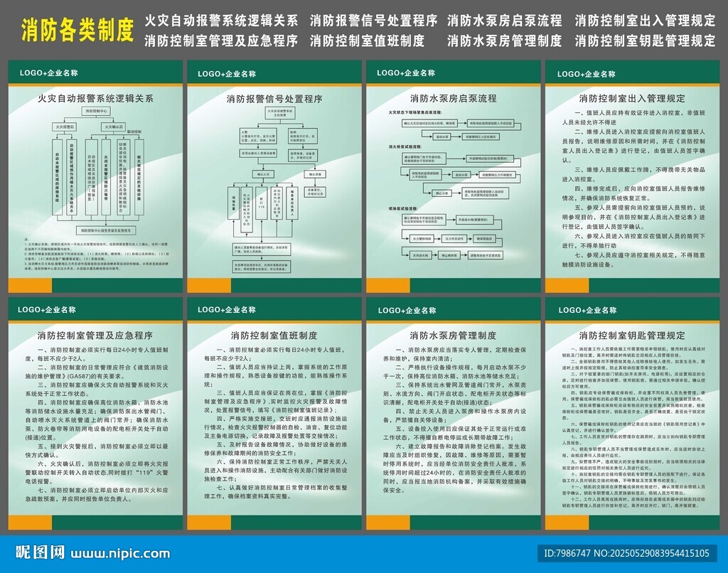 消防各类制度