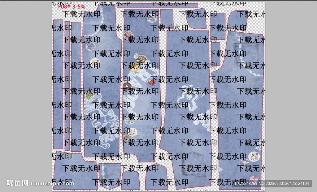 牛仔纹