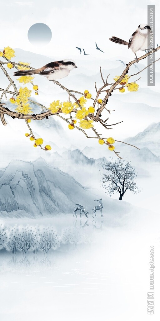别墅 现代高雅玄关 TiF分层