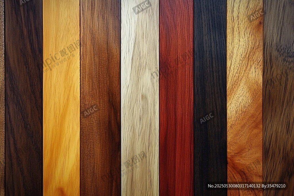 多样木材纹理展示