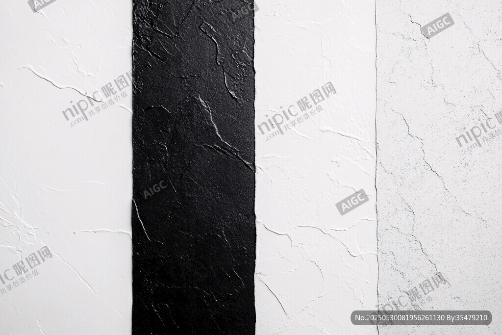 黑白纹理墙面素材展示