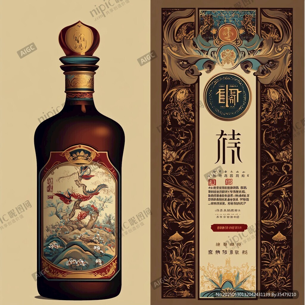 御荞酒 传统典雅的中式酒品