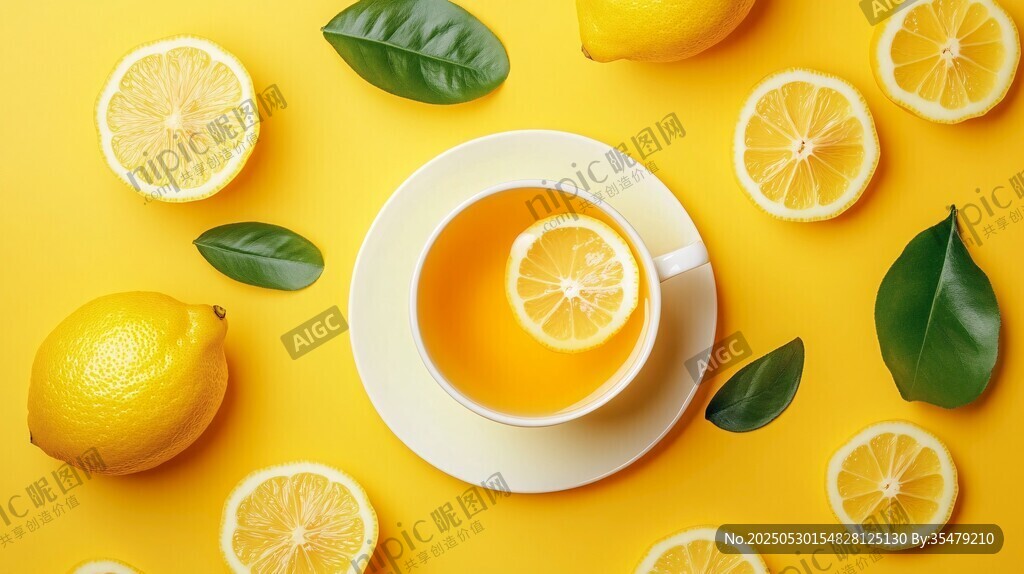 柠檬热茶 清新惬意的味觉享受