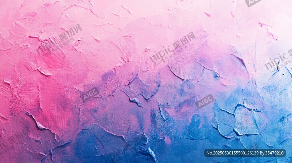 梦幻渐变肌理油画背景