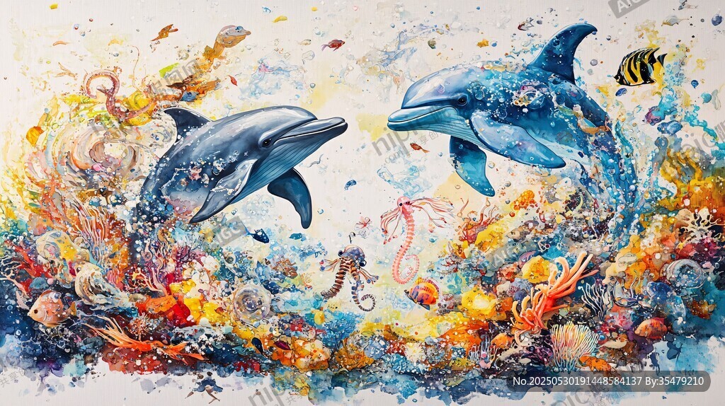 梦幻海豚与缤纷海洋世界