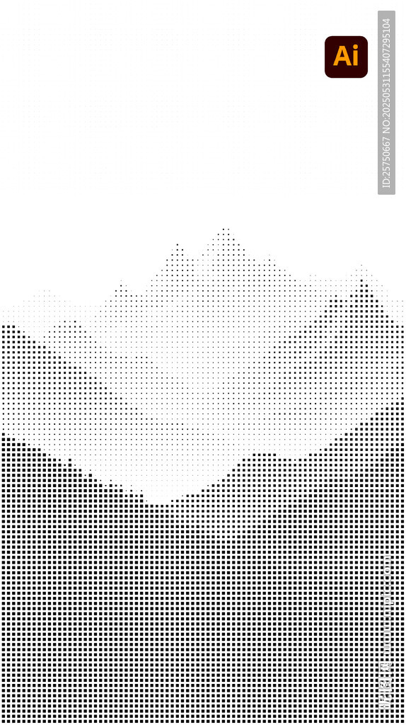 点状山