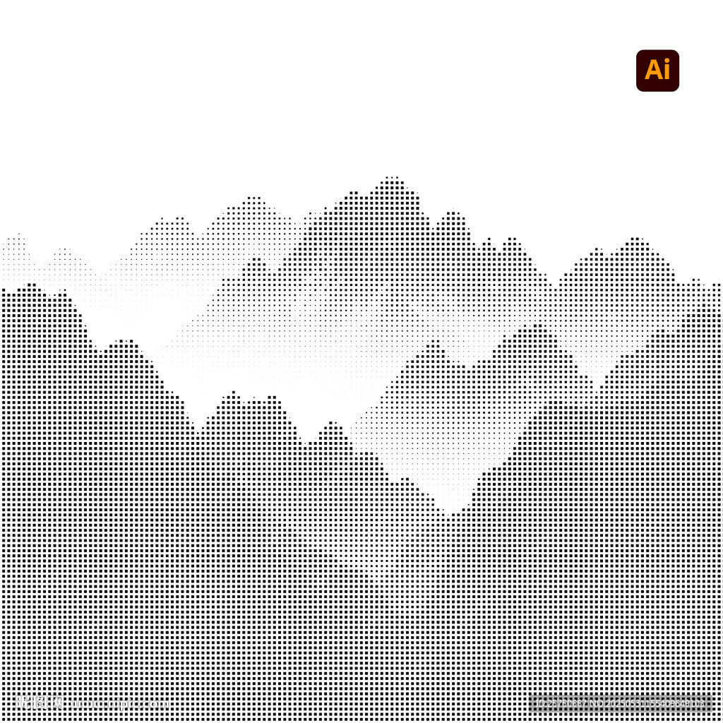  点状山 