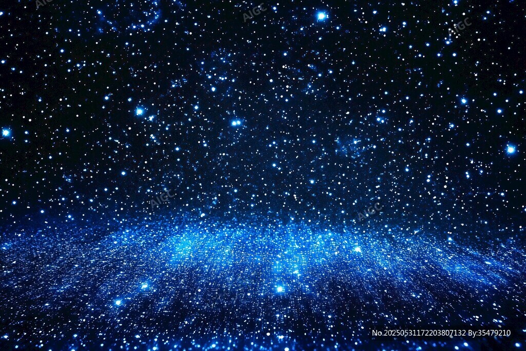 梦幻璀璨星空背景画面