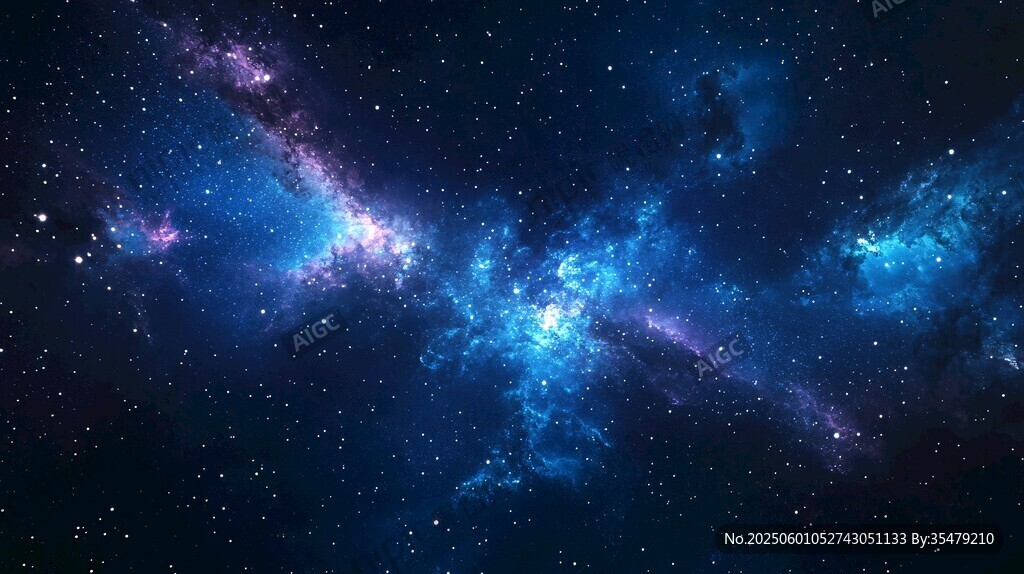 梦幻深邃宇宙星空景象