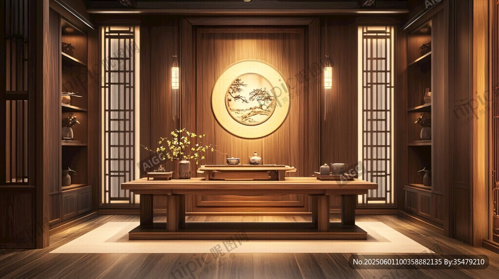 中式雅致茶室 古韵悠然