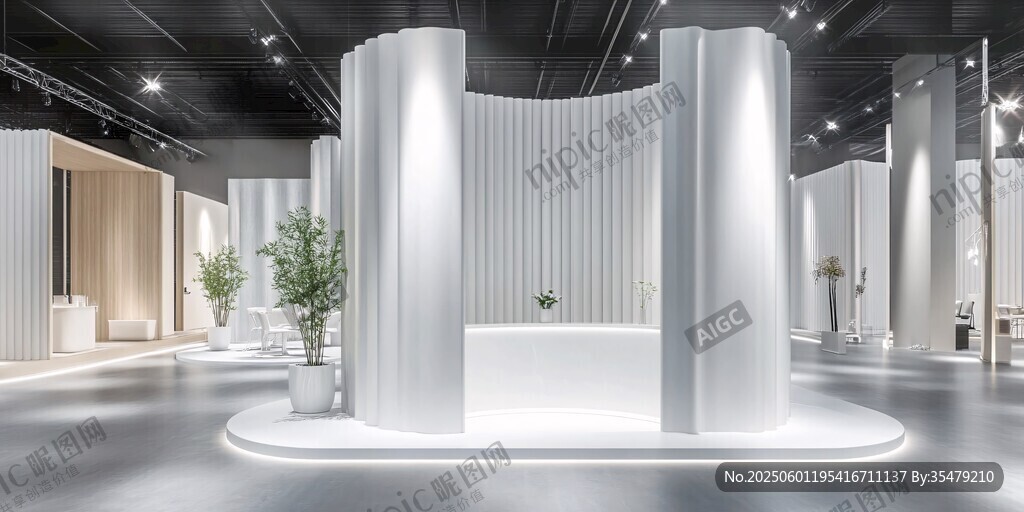 现代简约风格展厅空间
