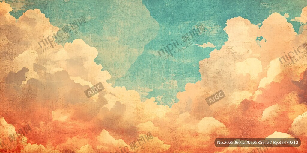梦幻绚丽的天空云彩景象