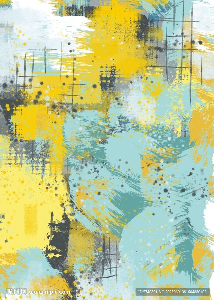 抽象油画