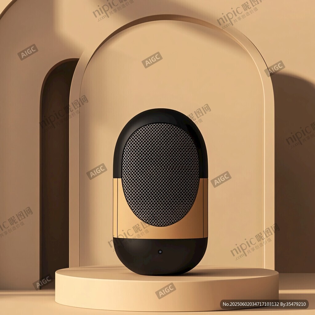 时尚便携蓝牙音箱展示