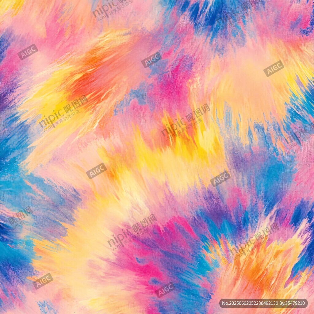 缤纷梦幻渐变彩色纹理图案